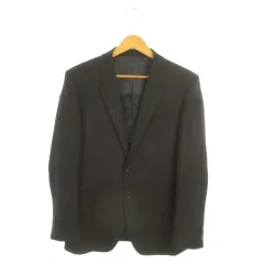 ROCHI ジャケット 上着 104 BB7 茶 ブラウン 無地 ノッチドラペル 長袖 /MN33 ■GY63