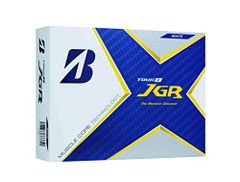 Brand new BRIDGESTONE TOUR B JGR golf balls, 2021 model, 12 balls per pack, white.