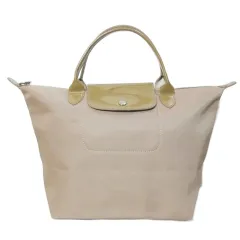 ロンシャン LONGCHAMP DEPOSE トートバッグ ハンドバッグ 鞄 ベージュ系 /X
