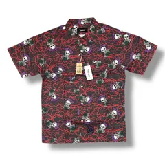参考上代28600円 未使用 M&M  × M&M SHIRT S/S EL CHAVO 半袖シャツ エムアンドエム  × エムアンドエム チャコール系 S （81044A）のサムネイル