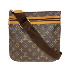 ルイ・ヴィトン LOUIS VUITTON クロワゼット N53000 ブラウン×GD金具