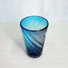 新品 琉球ガラス グラス タンブラー 沖縄 お土産 泡盛グラス コップ オシャレ 誕生日プレゼント 美ら海ロンググラス (水紫)