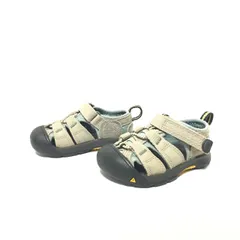 人気ブランド◎ 希少トドラーサイズ！【KEEN】キーン スポーツサンダル スニーカー ニューポート シューズ NEWPORT H2 水陸両用 キャンプ 川遊び アウトドア 男の子 女の子 ベージュ ベイビー 13.5cm〜14cm相当/M43603fF