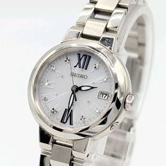 新品電池/稼働品 SEIKO LUKIA シェル文字盤 10Pダイヤ - メルカリ