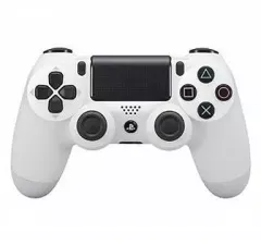 【中古】PS4ハード ワイヤレスコントローラDUALSHOCK4 グレイシャー・ホワイト