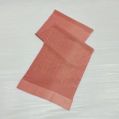 紬/正絹/格子/からし色×ライトグレー/仕立上がり/適応身長145～153
