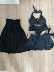 水着 4ピース (カバーアップ含む)