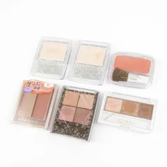 セザンヌ アイシャドウ フェイスカラー ハイライト チーク 6点セット コスメ まとめて 大量 レディース CEZANNE 【中古】