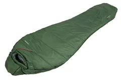 新品 キャプテンスタッグ(CAPTAIN STAG) 寝袋 シュラフ 【快適温度-3度/使用限界温度-9度】 マミー型 スリーピングバッグ III オールシーズン対応 丸洗い可能 コンプレッションバッグ付き 中綿量1200g グリーン フォルス UB-36