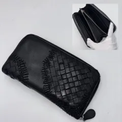 ❣️ボッテガヴェネタ❣️イントレチャート刺繍編み込み激レア長財布✨