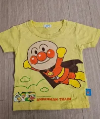 アンパンマン 黄色い 半袖 Tシャツ 90