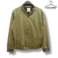 Lorenzo Righi 緑　グリーン　 ブルゾン ジャケット 無地 スウェード