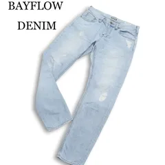 BAYFLOW DENIM ベイフロー 通年 ダメージ＆USED加工★ スキニー ストレッチ  デニム パンツ ジーンズ Sz.31 メンズ