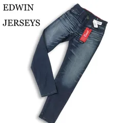 新品 未使用★ EDWIN エドウィン JMH22 ジャージーズ★ USED加工 スキニー ストレッチ デニム パンツ ジーンズ Sz.XS メンズ