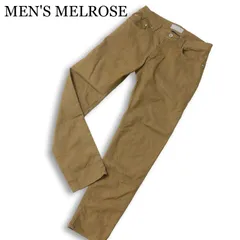 MEN'S MELROSE メンズメルローズ 通年★ ストレッチ スキニー パンツ Sz.2 メンズ キャメルのサムネイル