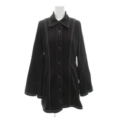 スライ SLY 美品 ワンピース 2 黒 ブラック 長袖 ひざ丈 レギュラーカラー 030FAZ33-3820 /HW ■GY60