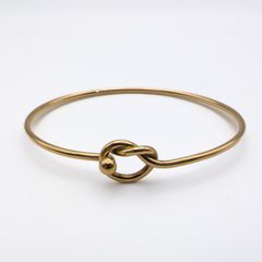 Tiffany & Co. 18K Yellow Gold Love Knot Bangle - メルカリ