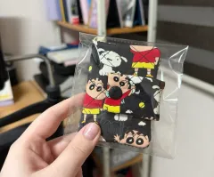 クレヨンしんちゃん キルティング カードウォレット ファブリック財布 キャラクター財布 新品