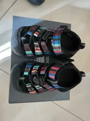 KEEN キーン キッズ サンダル ブラック マルチ