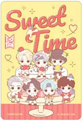 【集合(Sweet Time)】モバイルステッカーコレクション TinyTAN Vol.2