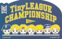 【集合(TinyLEAGUE CHAMPIONSHIP) (シークレット) 】モバイルステッカーコレクション TinyTAN Vol.2