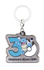 ポケモン30周年メタルチャームマスコット カメックス めじるし