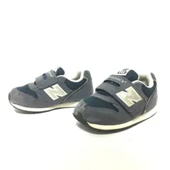 希少！キッズサイズ◎【new balance】ニューバランス スニーカー ローカット シューズ 996 子供靴 男の子 女の子 マジックテープ 幅広 外遊び 通園 ネイビー キッズ サイズ16.5cm/M43607fF
