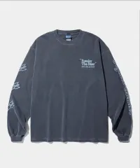 M OUTSTANDING ロングスリーブ PIGMENT ネイビー