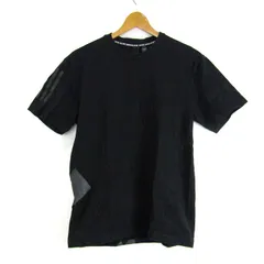 アディダス 半袖Ｔシャツ トップス ロゴT スポーツウエア メンズ Sサイズ ブラック adidas 【中古】