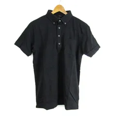 ユニクロ ドライデオドラント ポロシャツ トップス 半袖 ゴルフウエア 未使用品 メンズ Lサイズ ブラック UNIQLO