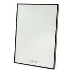 CHANEL シャネル ハンドミラー スタンドミラー 2WAY 手鏡 かがみ カガミ スクエア ノベルティ 非売品 ブラック 黒