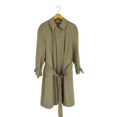 アクアスキュータム AQUASCUTUM 70-80s 英国製 裏地チェック ライナー付き 玉虫 ステンカラーコート メンズ 表記無 