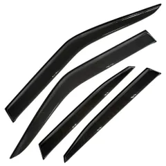 三菱 MITSUBISHI ek クロス ek X 互換 半透明ブラック 1台分 在庫ドアバイザー 平成31(2019) 年 3月～現行車両 B34W B35W B37W B38W 全グレードに適合 (c-tt-mi-ek3103do)