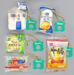 【中古】スクイーズ 全5種セット 「超熟 Pascoのパン ミニチュアスクイーズ mixセレクション 新装版」