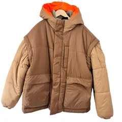  UGG アグ　Kristian Conv Puffer Coat クリスチャン コンヴ パファー コート　ベスト　リバーシブル　ブラウン カーキ　メンズ　レディース　ユニセックス　S\Mサイズ【CC15】のサムネイル