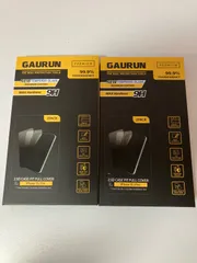 iPhone13 13Pro ガラスフィルム　2枚入り　2セット　保護シート　プレミアム MAX hardness GAURUN