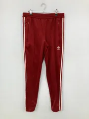 adidas アディダス ジャージ/トラックパンツ M レッド