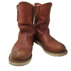 REGAL ペコスブーツ ショートブーツ エンジニアブーツ 本革 ブラウン