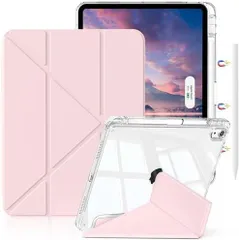 iPad Airケース 透明 11/10.9 ペン収納