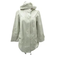 アプワイザーリッシェ Apuweiser-riche スプリングコート 1 ライトベージュ フード付き ロング丈 /YS3 ■GY58