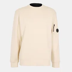シーピーカンパニー メンズ アウター パーカー・スウェット スウェット シャツ CP COMPANY Mens Lens Crewneck Sweatshirt Pistachio 402のサムネイル