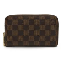 LOUIS VUITTON ルイ ヴィトン ダミエ ジッピー コンパクトウォレット ラウンドファスナー財布 N60028
