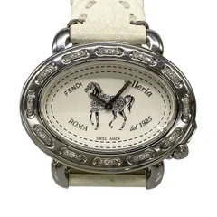 FENDI(フェンディ) 腕時計美品  セレリア 8300M レディース アイボリー