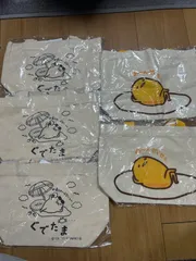 【新品・未使用】ぐでたま ミニトートバッグ 5点セット サンリオ ランチバッグ