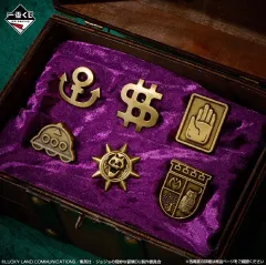 (新品) ジョジョ 一番くじ H賞 メタルバッジ フルセット 6種 COOGI(クージー)