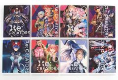 [중고] 애니메이션 DVD Re:CREATORS 완전 생산 한정판 전 8 권 세트