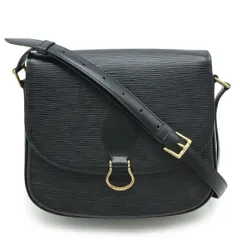LOUIS VUITTON ルイ ヴィトン エピ サンクルー ショルダーバッグ ポシェット 斜め掛け レザー ノワール 黒 ブラック ゴールド金具 M52192