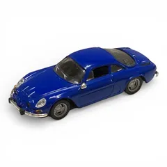 【ミニカー】'76 ルノー アルピーヌ A110 （ブルー）【ルース品／状態ランクB】中古品／台座付き／デル・プラド カーコレクション／RENAULT ALPINEのサムネイル
