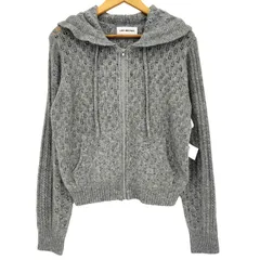 リリーブラウン Lily Brown 25aw 透かし編ニットパーカー レディース ONE SIZE のサムネイル