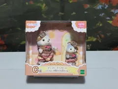 シルバニアファミリー クージー ハッピースウィッチ C賞 チョコケーキ フェア セット LOVE YOURSELF 承 'Her' スキー